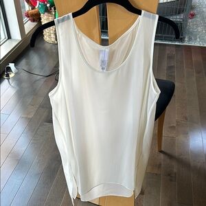 Elegant White Sleeveless Top